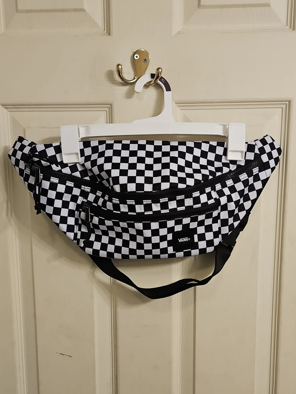 Vans Ward Black & White Crossbody Bag